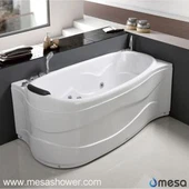 2017 Новый современный стиль Угловой стандарт Дешевые цены Whirlpool Горячие ABS Ванная Ванная Размер
